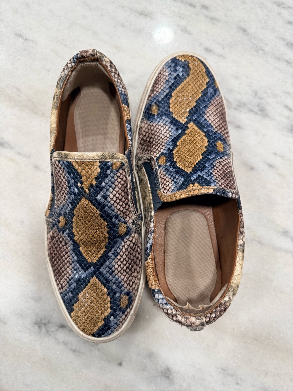 Steve Madden Snakeskin Slip-on sneakers